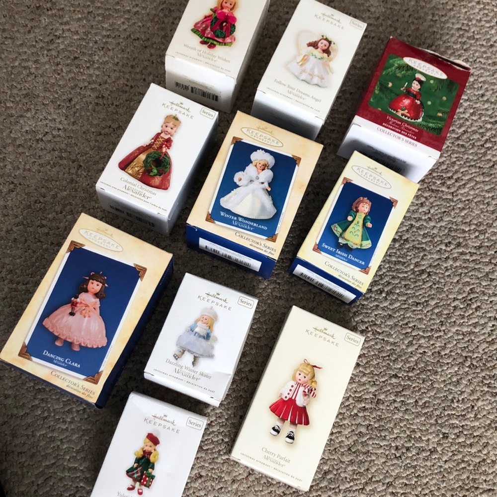 Hallmark Madame Alexander Ornaments